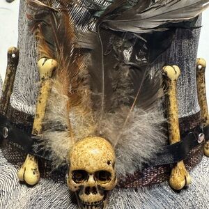 Men's Gray Spooky Hat